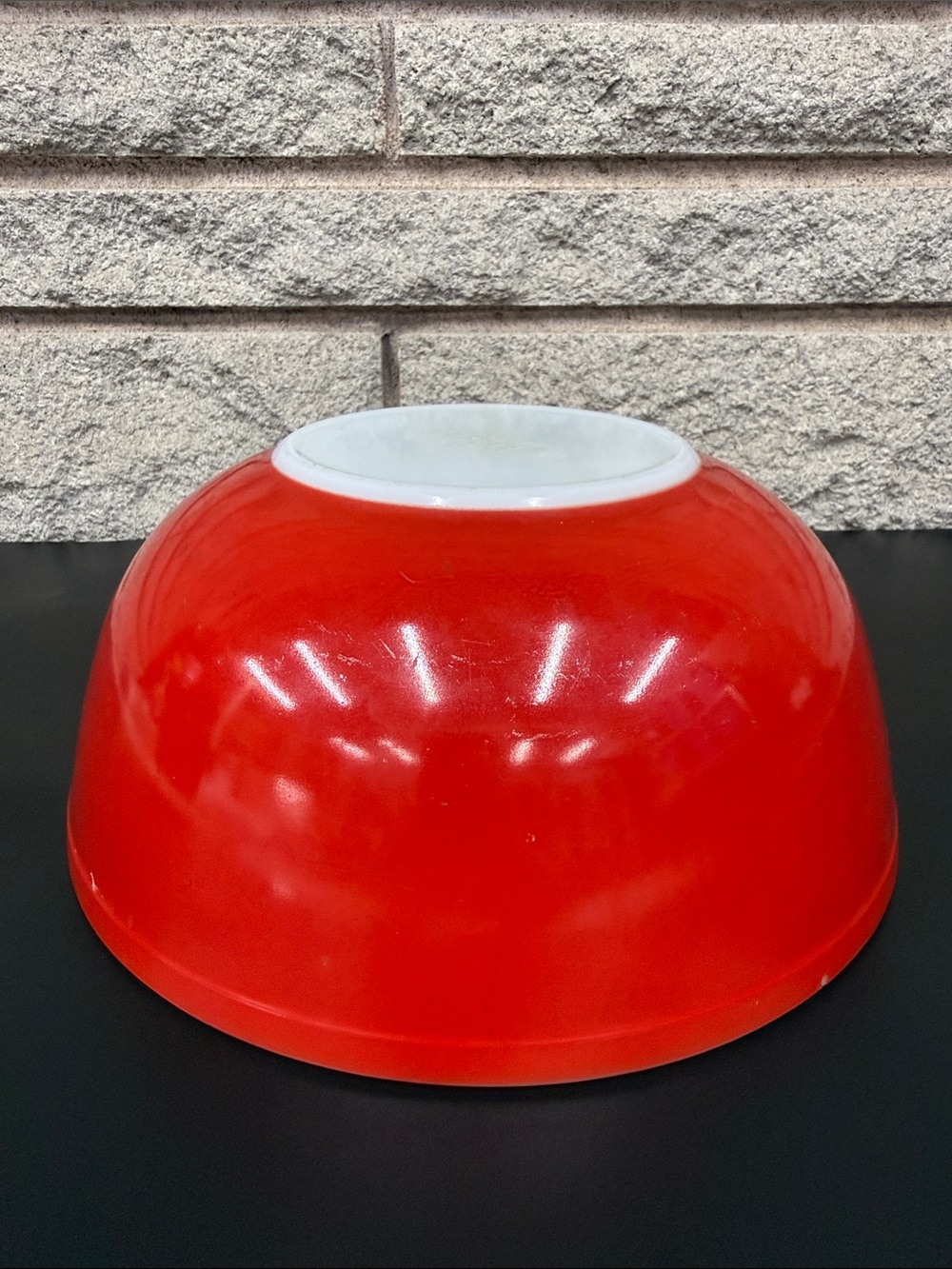 Pyrex Primary Color Red Nesting Mixing Bowl - #404